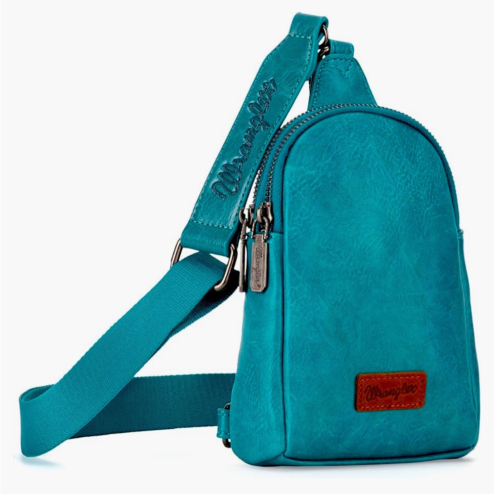 Wrangler Crossbody Bag Teal